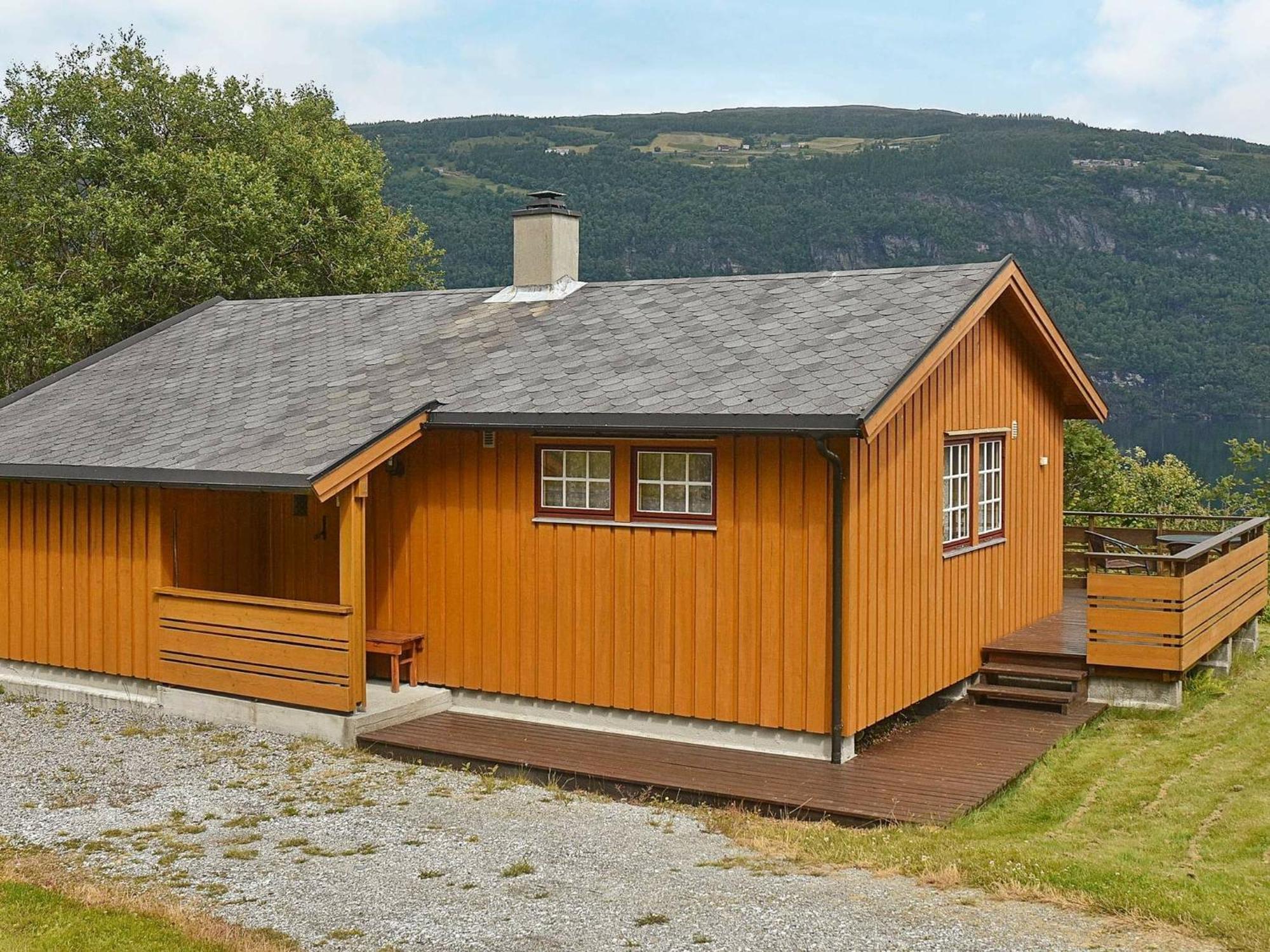 Three-Bedroom Holiday Home In Utvik 1 Reed Ruang foto